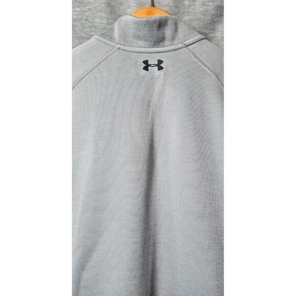 Under Armour Cold Gear Mens Storm 1/4 Zip Sweatshirt Gray Size 3XL - Picture 8 of 10